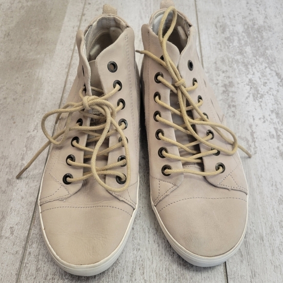 VAGABOND Corona Leather Hightop Sneaker Size 37 - Picture 3 of 13